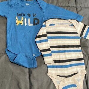 Gerber Long Sleeve Onesies